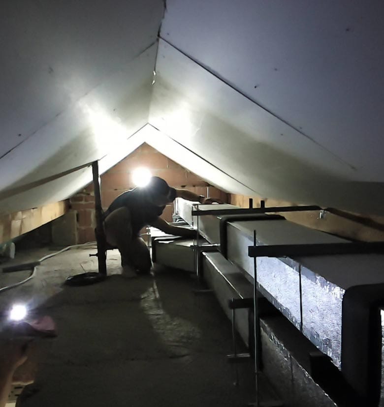 Brza ugradnja predizoliranih ventilacijskih kanala na gradilištu za maksimalnu uštedu energije