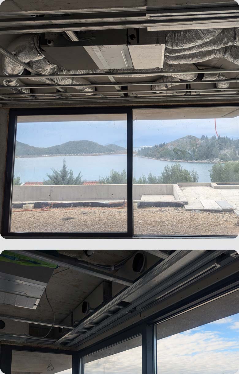 Zrakotijesno spajanje i PIR ventilacijski kanali visoke izolacije